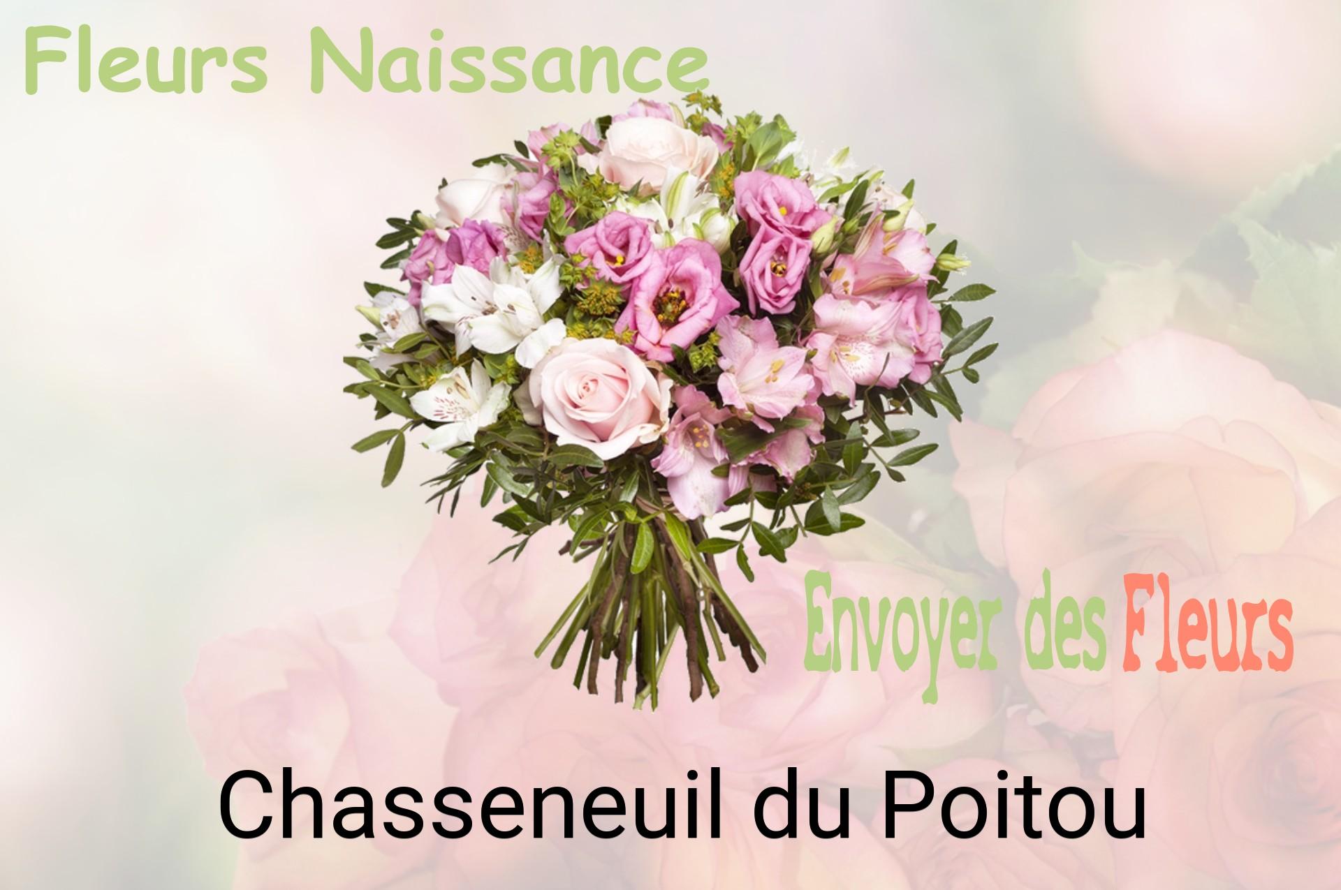 Bouquet de fleurs de naissance livré à Chasseneuil-du-Poitou
